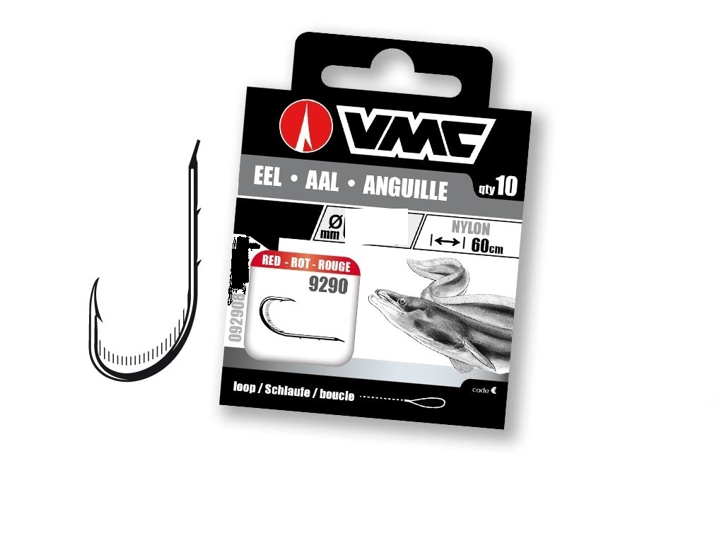 VMC Aal Rot 60 cm # 10 / 0,22 mm VMC Aal Rot 60 cm # 10 / 0,22 mm