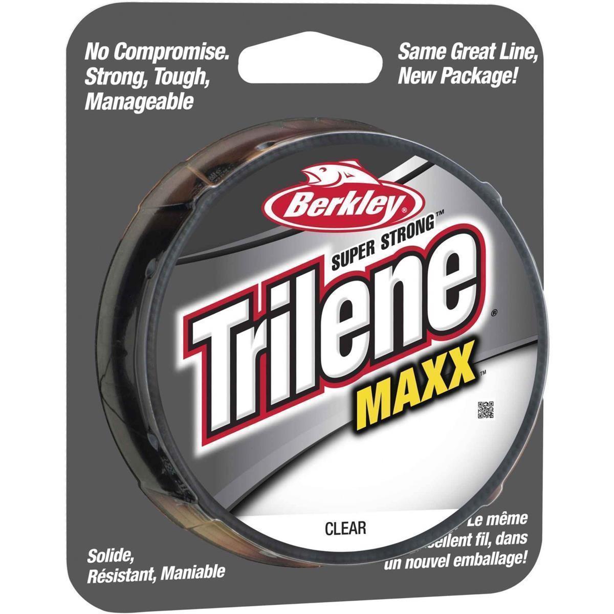 Berkley Trilene Maxx (clear); 300m; 0,28 mm; 6,9 Kg.