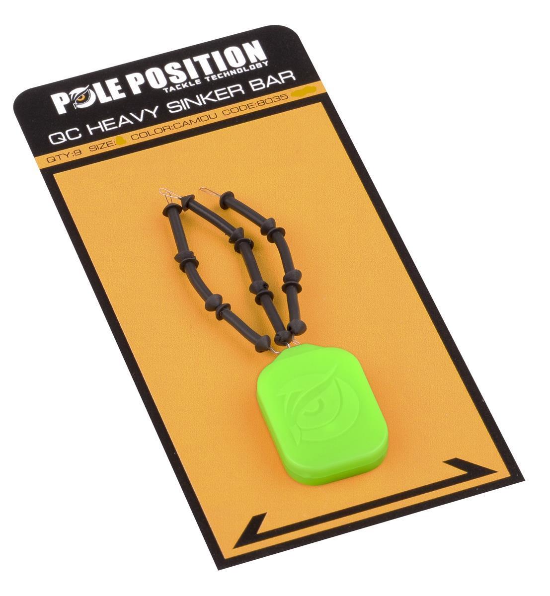 Strategy QC Heavy Sinker Bar; Camou; Sz. L; Qty. 9