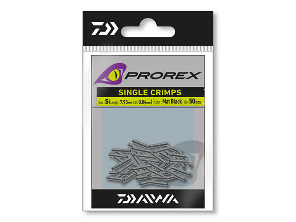 Daiwa Prorex Single Crimps S; 0,84 mm; 50 pcs.