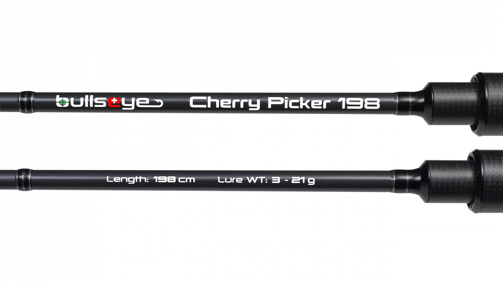 Bullseye Cherry Picker Cast; L: 1,98 m; Wg: 3 - 21 gr. Bullseye Cherry Picker Cast; L: 1,98 m; Wg: 3 - 21 gr.