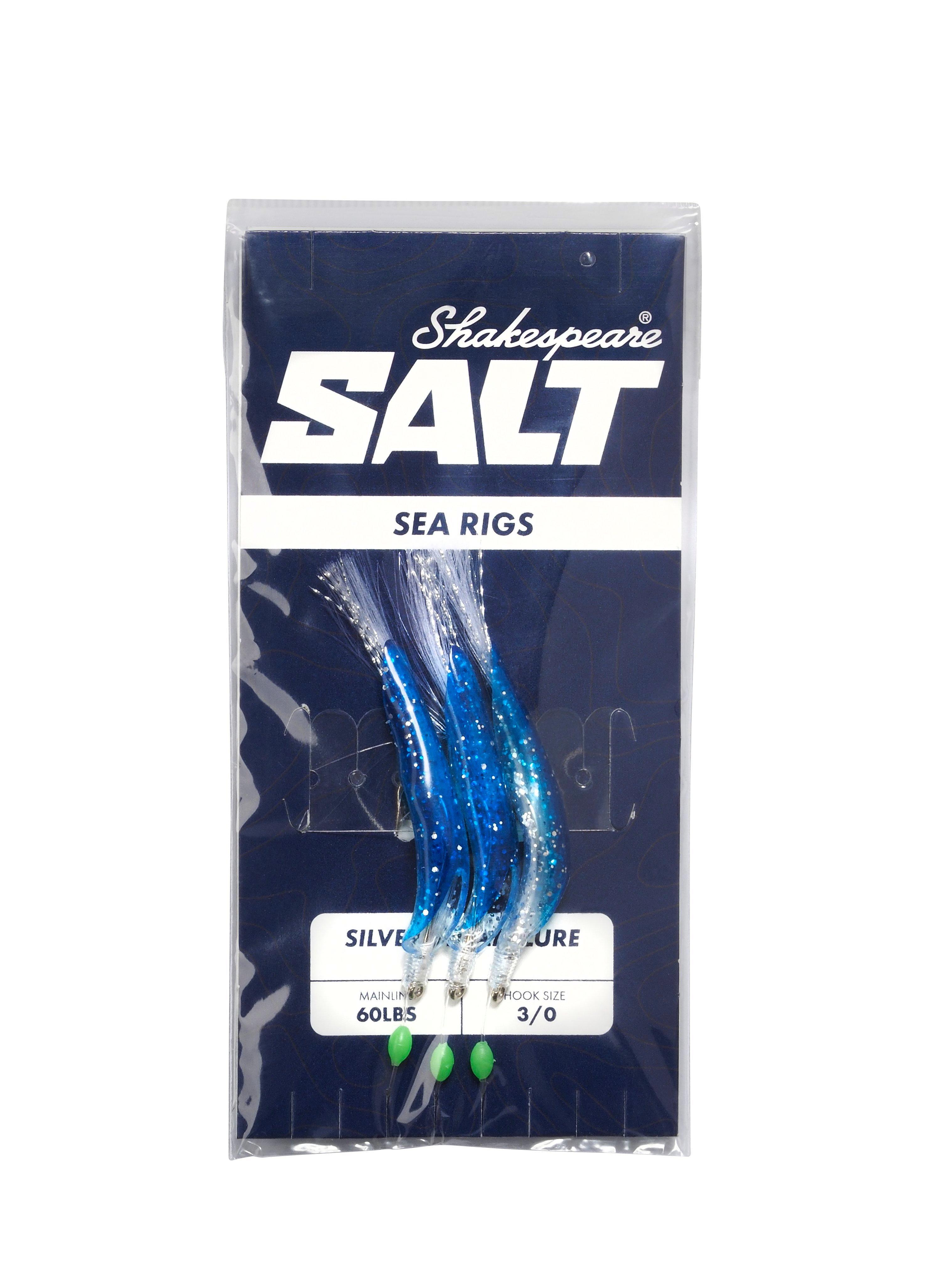 Shakespeare Silver Dream Lure SALT Rig; 3/0; 60 Lbs.