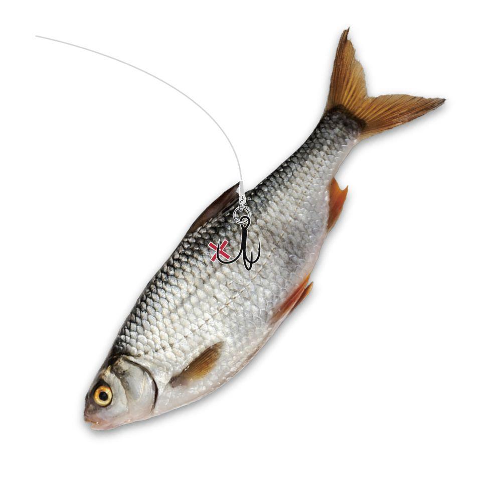 Quantum Mr. Pike Ghost Traces Float Release Rig; Gr. 2; 50 cm; 18 Kg.