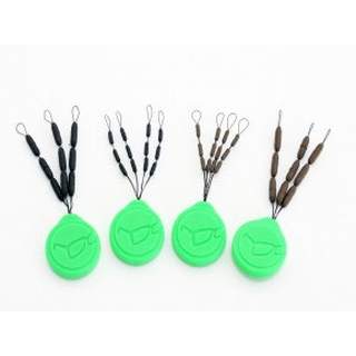 Korda Sinkers Medium - Weedy Green; Qty. 12