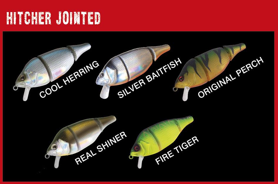 Fox Rage Hitcher Crank & Troll Jointed SR 10cm Hot Olive