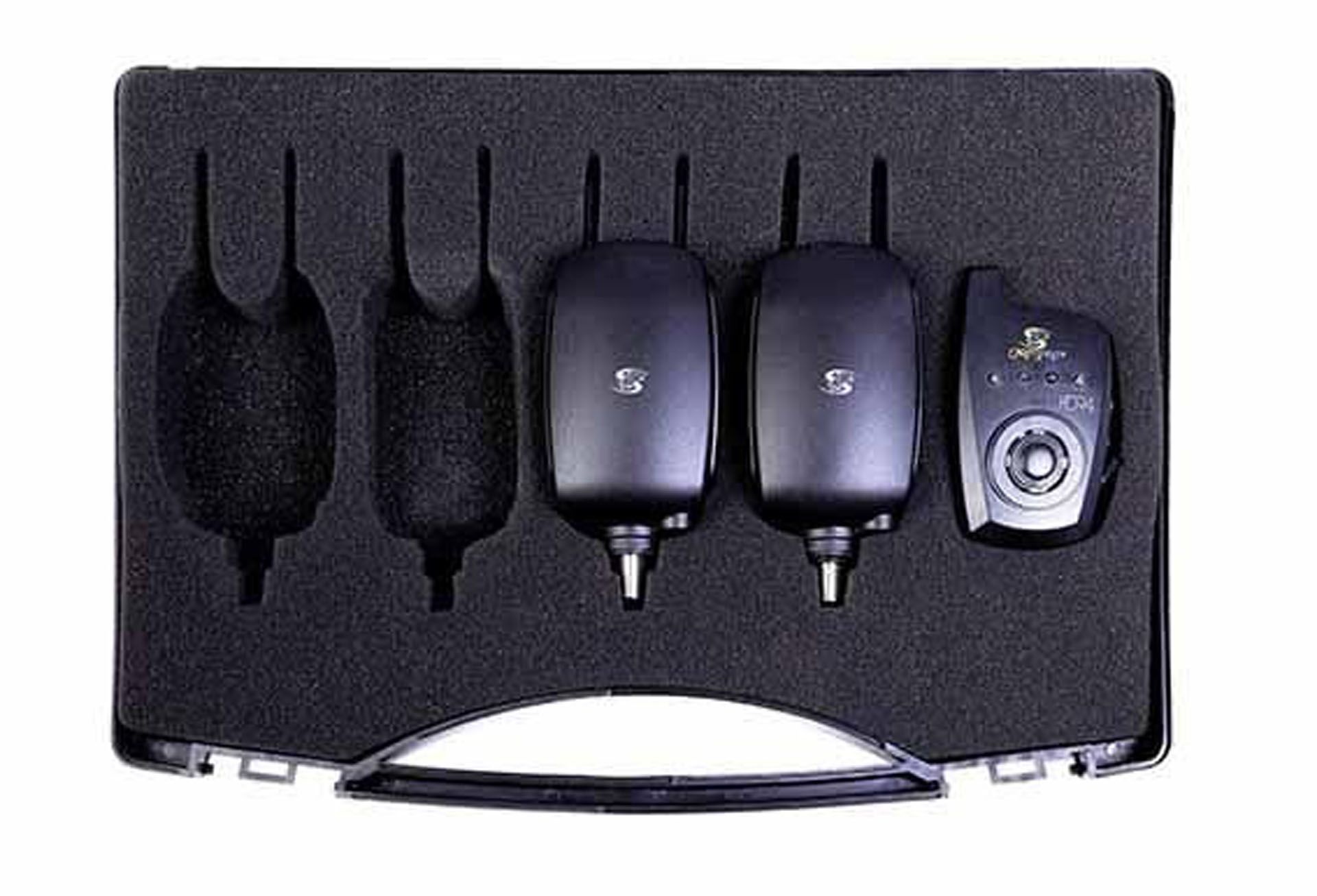 Kopie von Carp Spirit HD4 Alarm & Reciver Set 2 + 1 Bißanzeiger #1