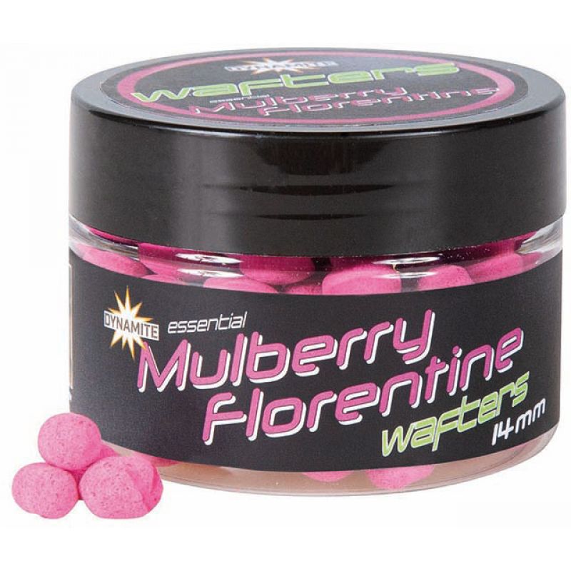 Dynamite Baits Fluoro Wafters; Mulberry Florentine; 14 Mm