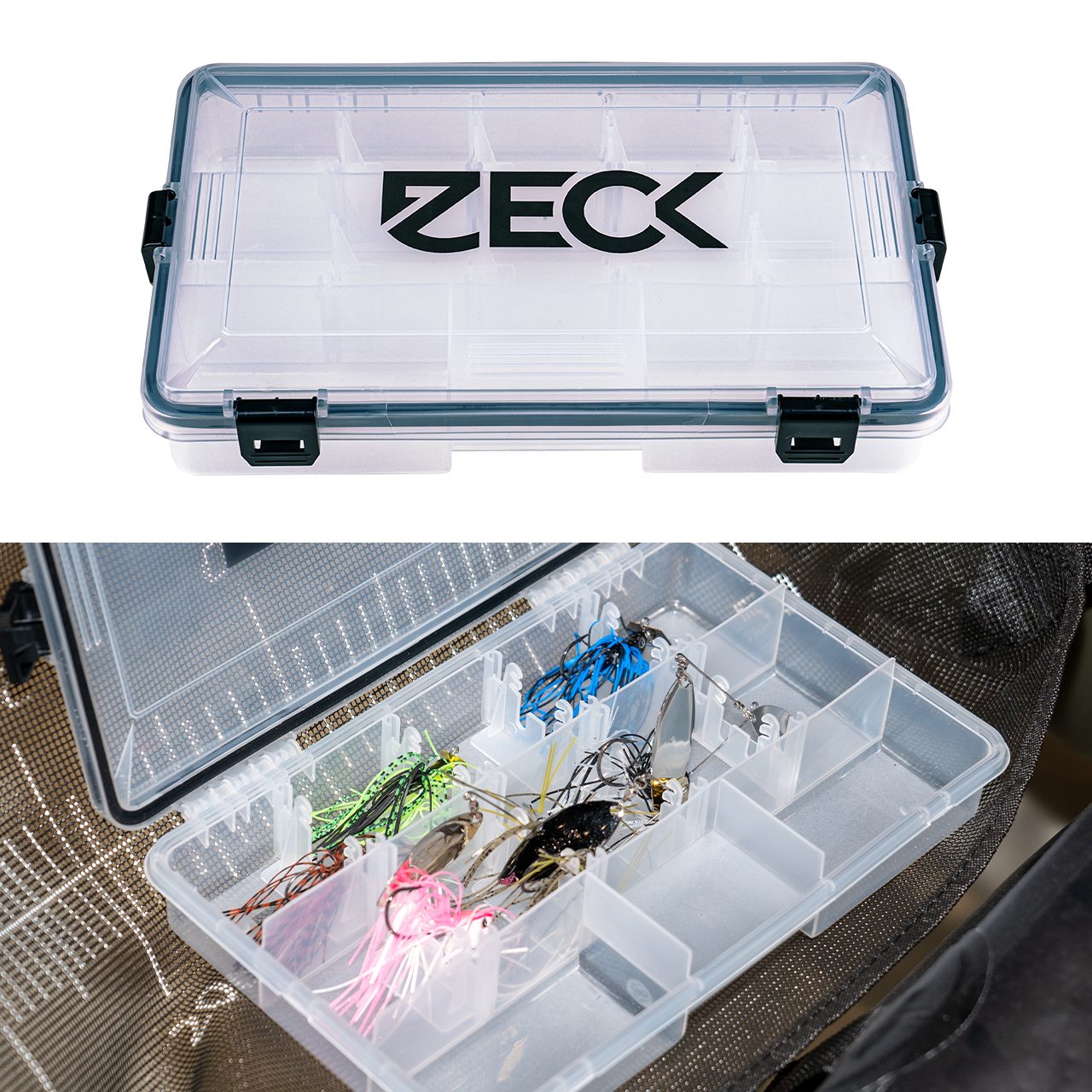 Zeck Spinnerbait & Bladed Jig Box L 35,5 x 23 x 5 cm