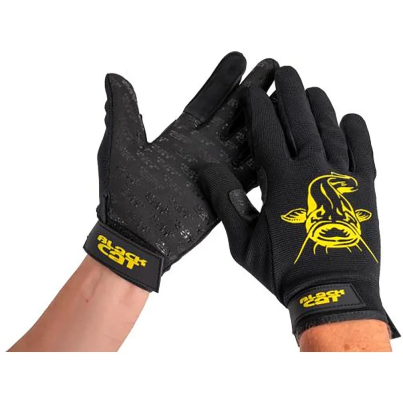 Kopie von Black Cat Wasserdichter Handschuh one size schwarz #1 Black Cat Gripper Gloves XL