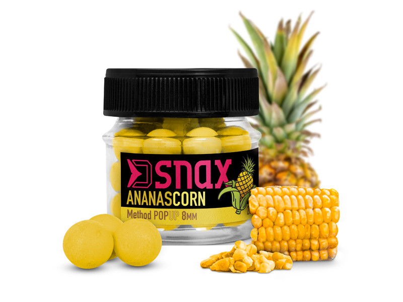 Delphin D SNAX POP Köder 20 g 5,5 mm Mais-Ananas