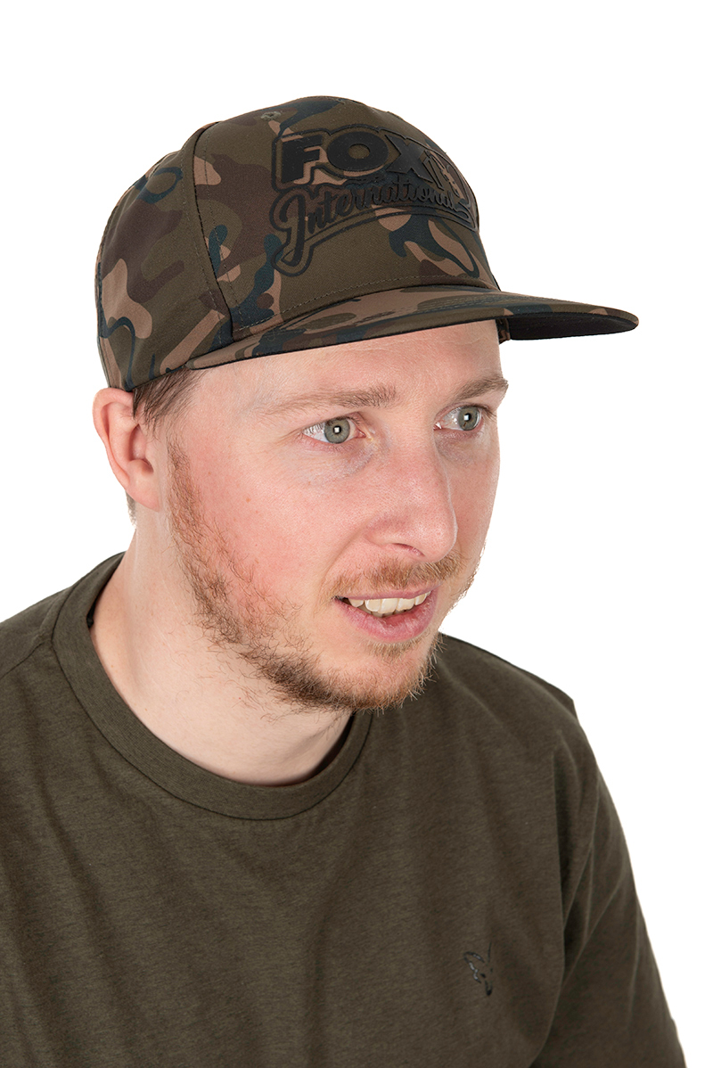FOX CAMO FLAT PEAK SNAPBACK CAP FOX CAMO FLAT PEAK SNAPBACK CAP