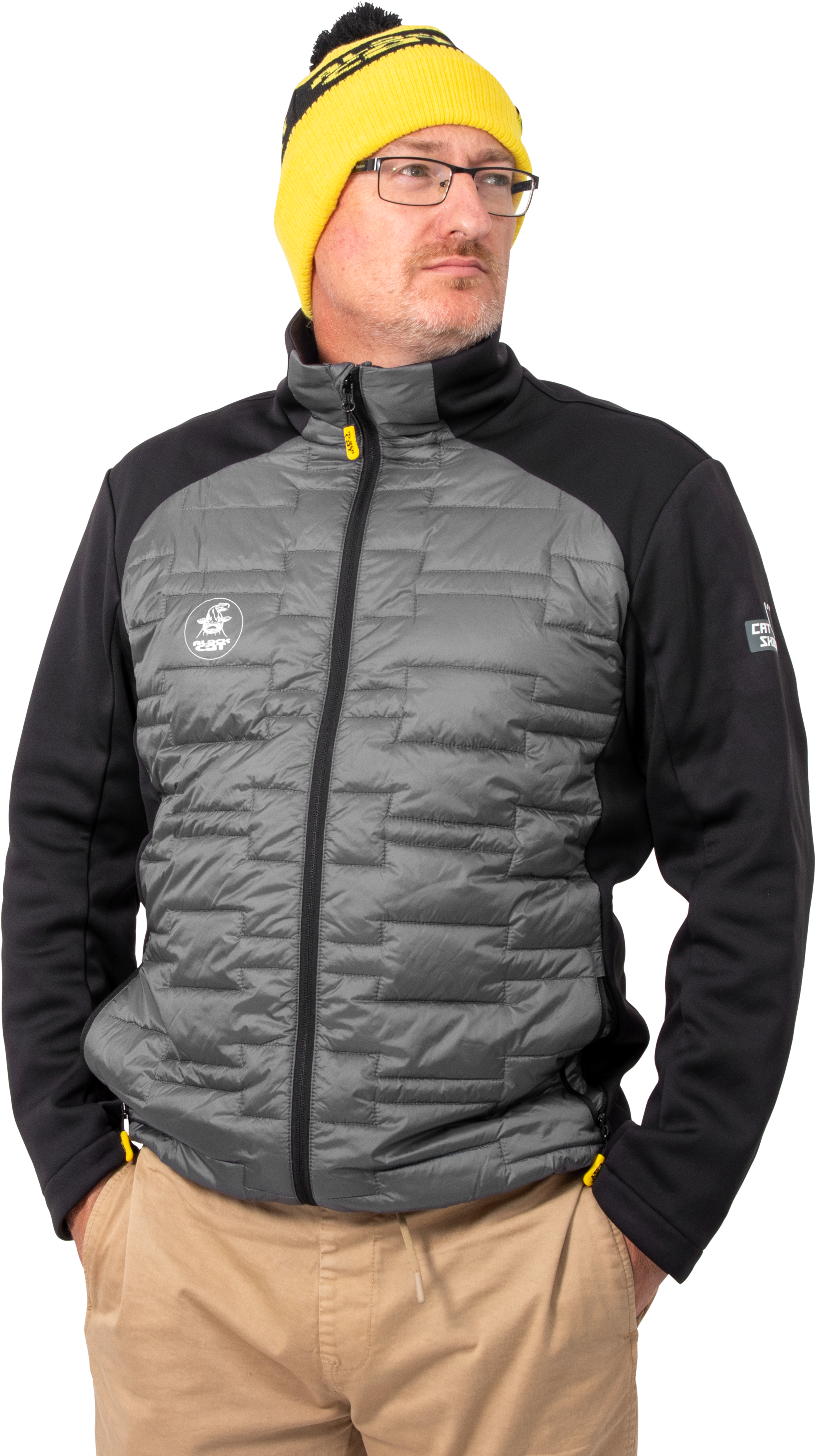 Black Cat Cat Shield Hybrid-Oberteil 3X-Large