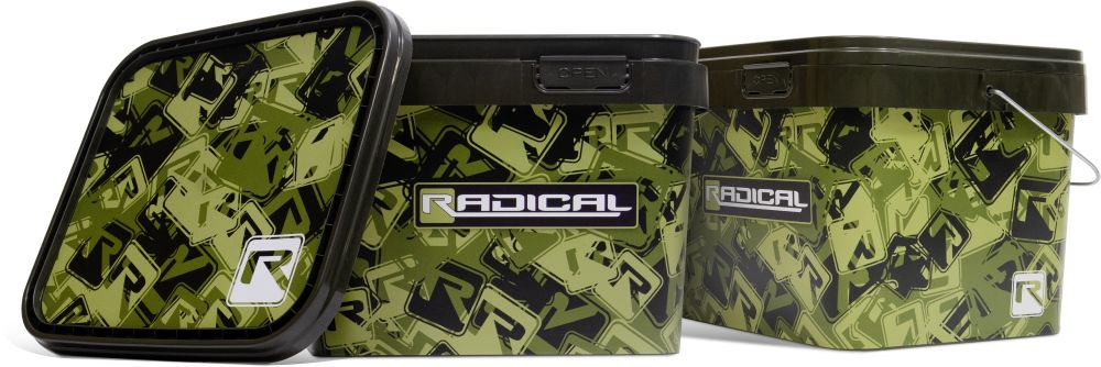 Zradical Z-Carp™ Camou-Eimer Mit Deckel 10l Zradical Z-Carp™ Camou-Eimer Mit Deckel 10l