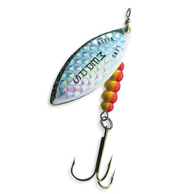 Mepps Aglia Longue Rainbo Silber Gr. 5