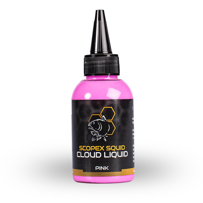 NashBait Scopex Squid Cloud Liquid 100 ml Pink