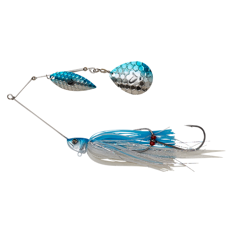 SAVAGE GEAR DA'BUSH SPINNERBAIT 14CM 21G SINKING BLUE SILVER SAVAGE GEAR DA'BUSH SPINNERBAIT 14CM 21G SINKING BLUE SILVER