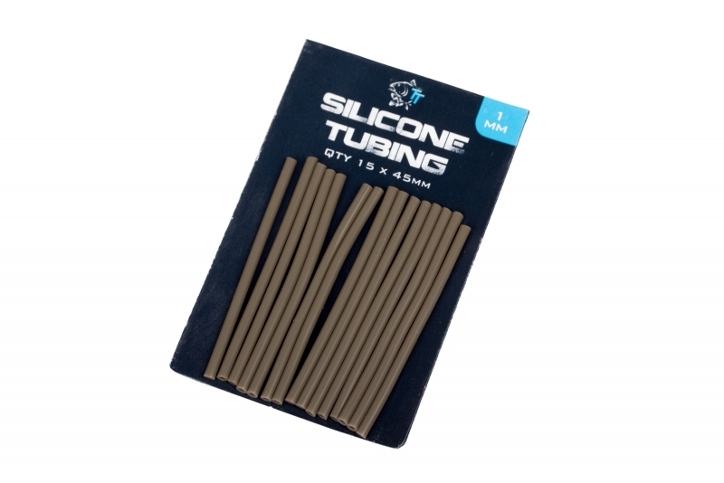 Nash Silicone Tube; 1,0 mm; 15 Stück
