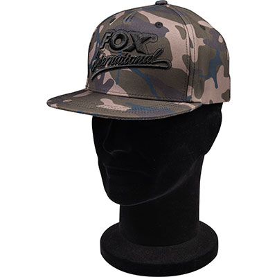 Fox Camo Flat peak College Snapback