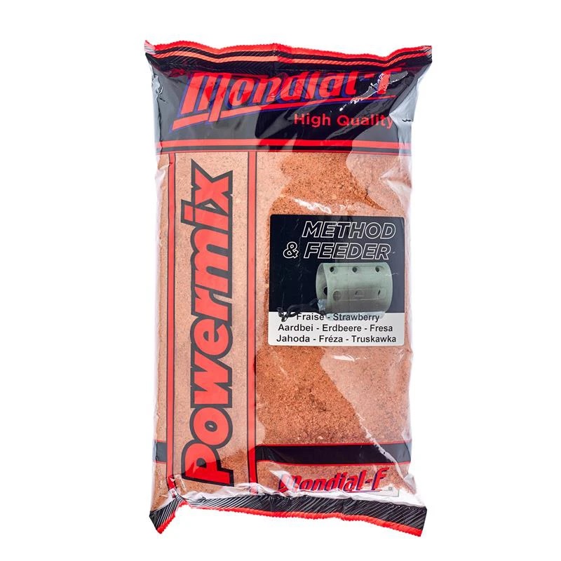 Mondial-F Power Mix Method & Feeder Strawberry; 1 kg.