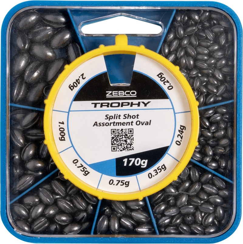 Zebco Trophy Oval Spaltblei 170 g