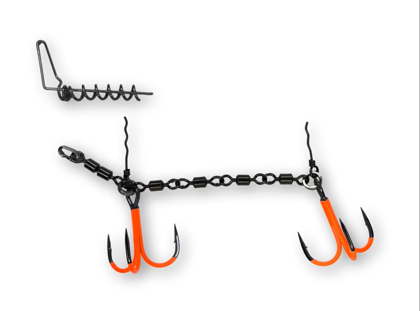 Pikecraft The 4 Swivel Stinger Kit XXL 3/0 UVO - 1 Stinger Rig +1 Big Screw