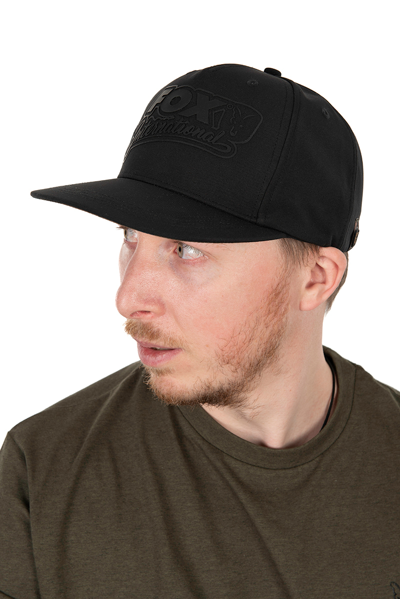 FOX BLACK/CAMO FLAT PEAK SNAPBACK CAP