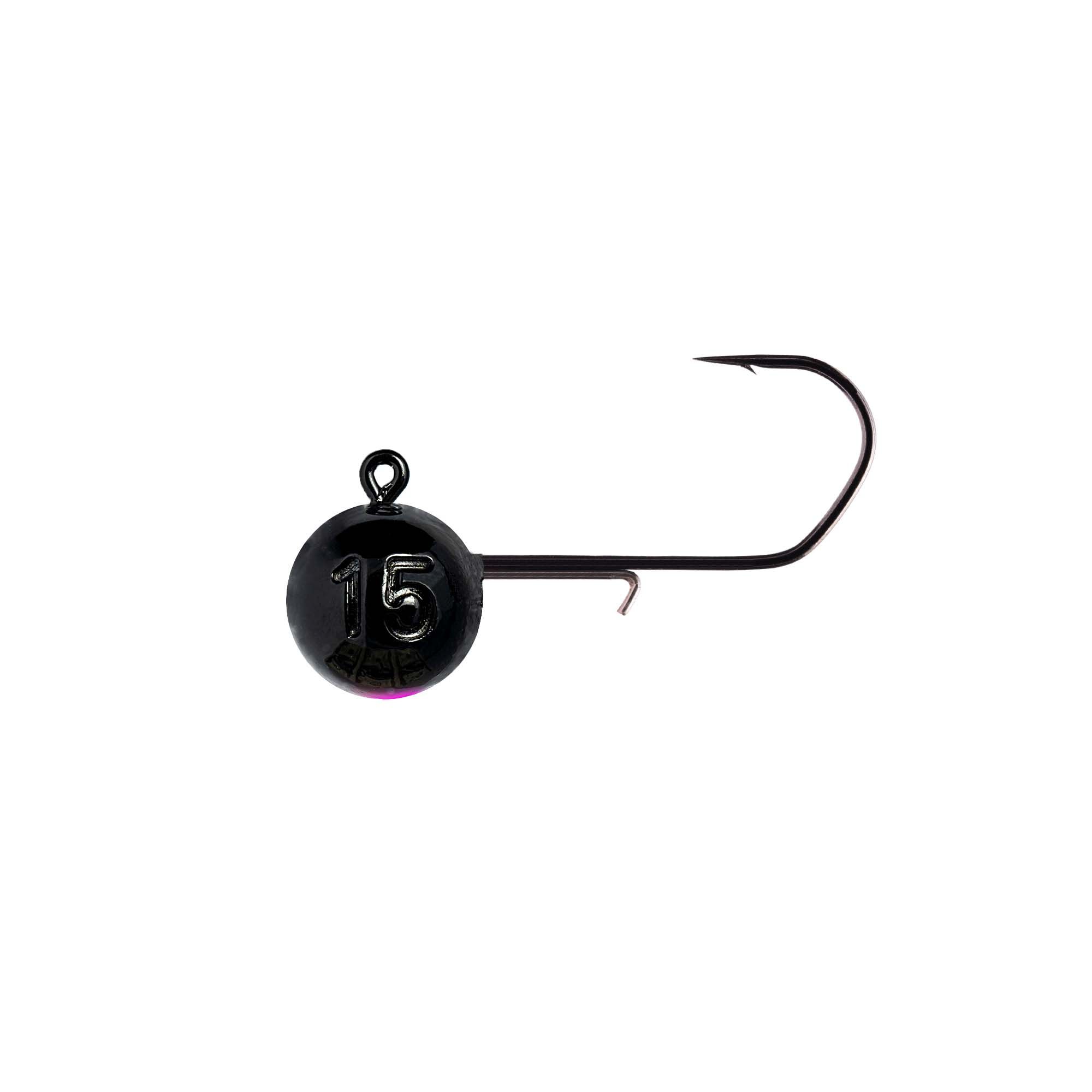 Monkey Lures Monkey Hooks 2/0; Black - Pink 12g