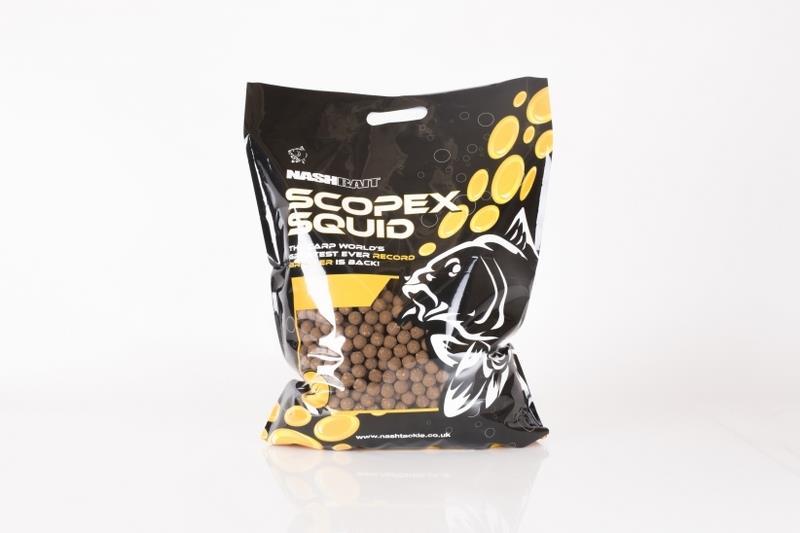 NashBait Scopex Squid Boilies; 24 mm; 5 kg