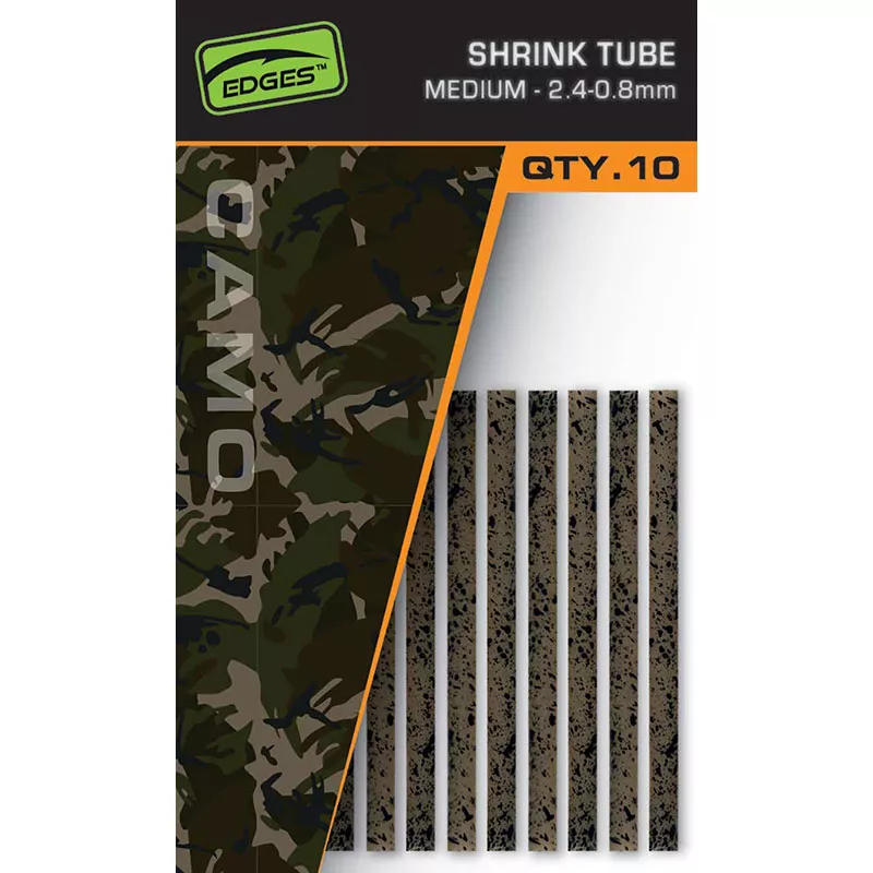 Fox Edges Camo Shrink Tube M 2.4-0,8 mm Qty. 10