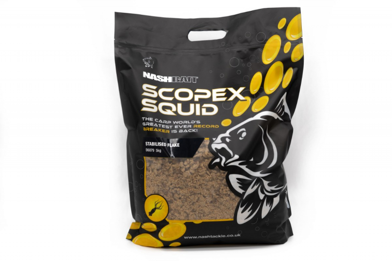 NashBait Scopex Squid Flake; 1 Kg.