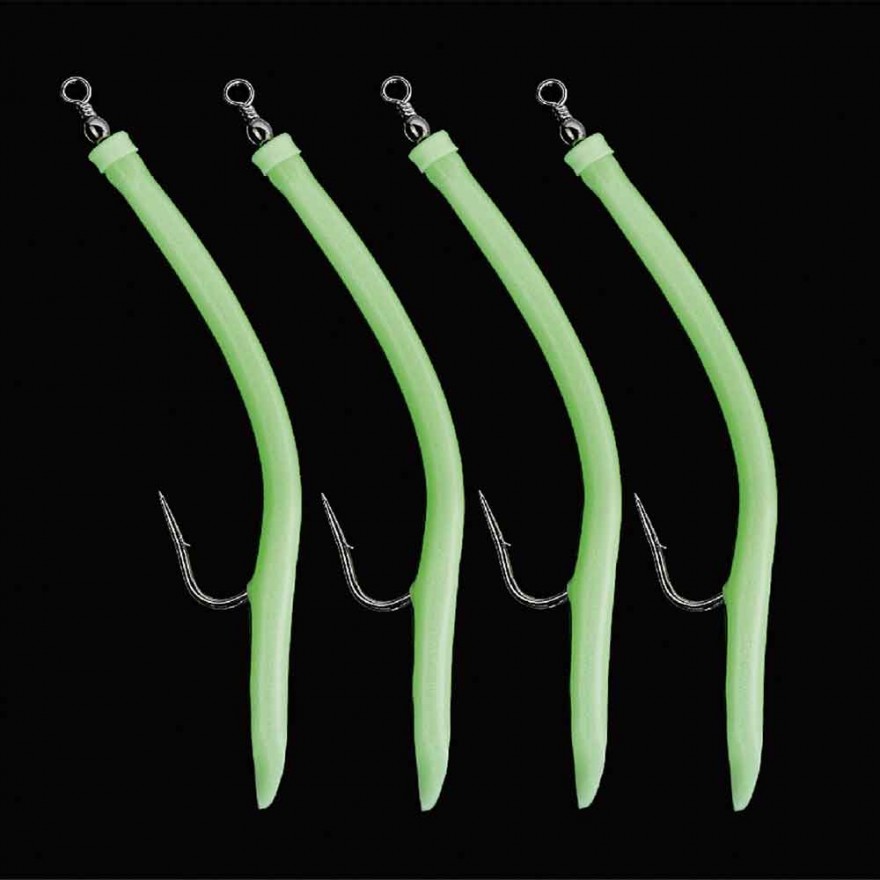 Dega Gummi-Makk Luminous; 15 cm; 8/0; 4 Stück