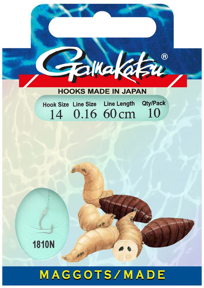 Gamakatsu Maden LS-1810 Nickel 60 cm # 14 / 0,10 mm Gamakatsu Maden LS-1810 Nickel 60 cm # 14 / 0,10 mm