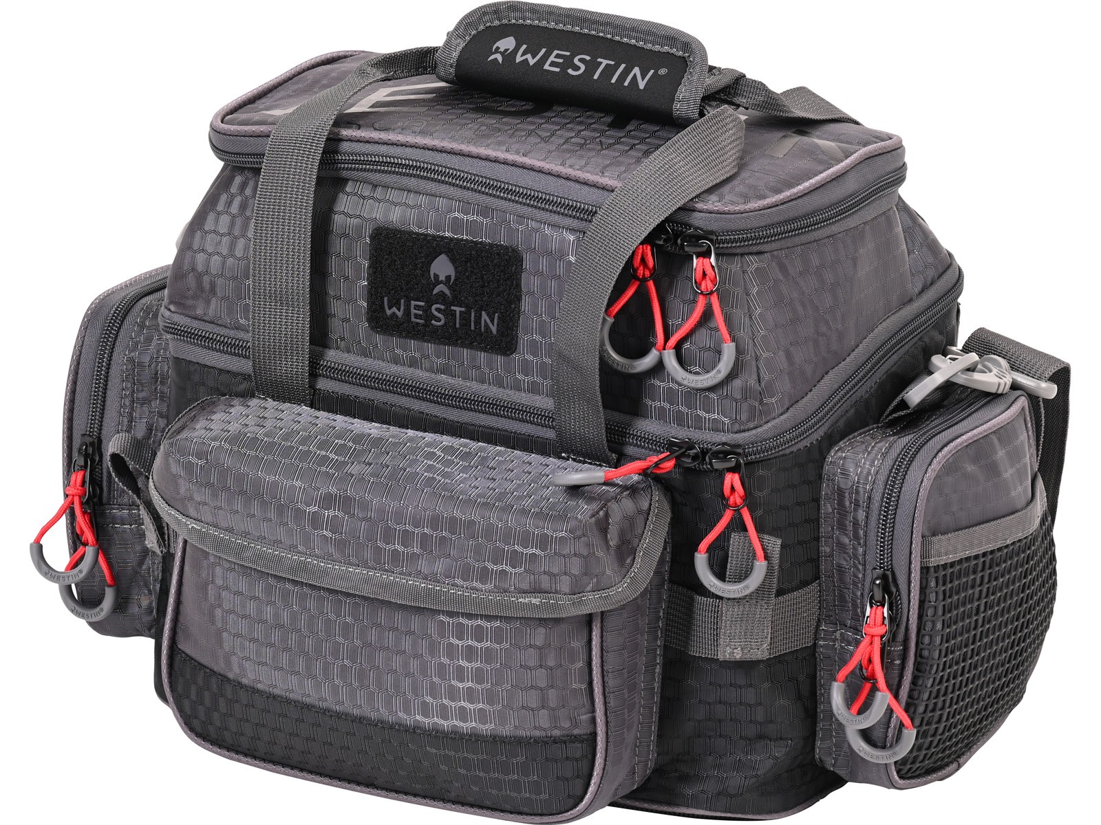 Westin W4 Lure Bag Plus 4 Boxes Small Titanium Black o 40 x 22 x 25 cm