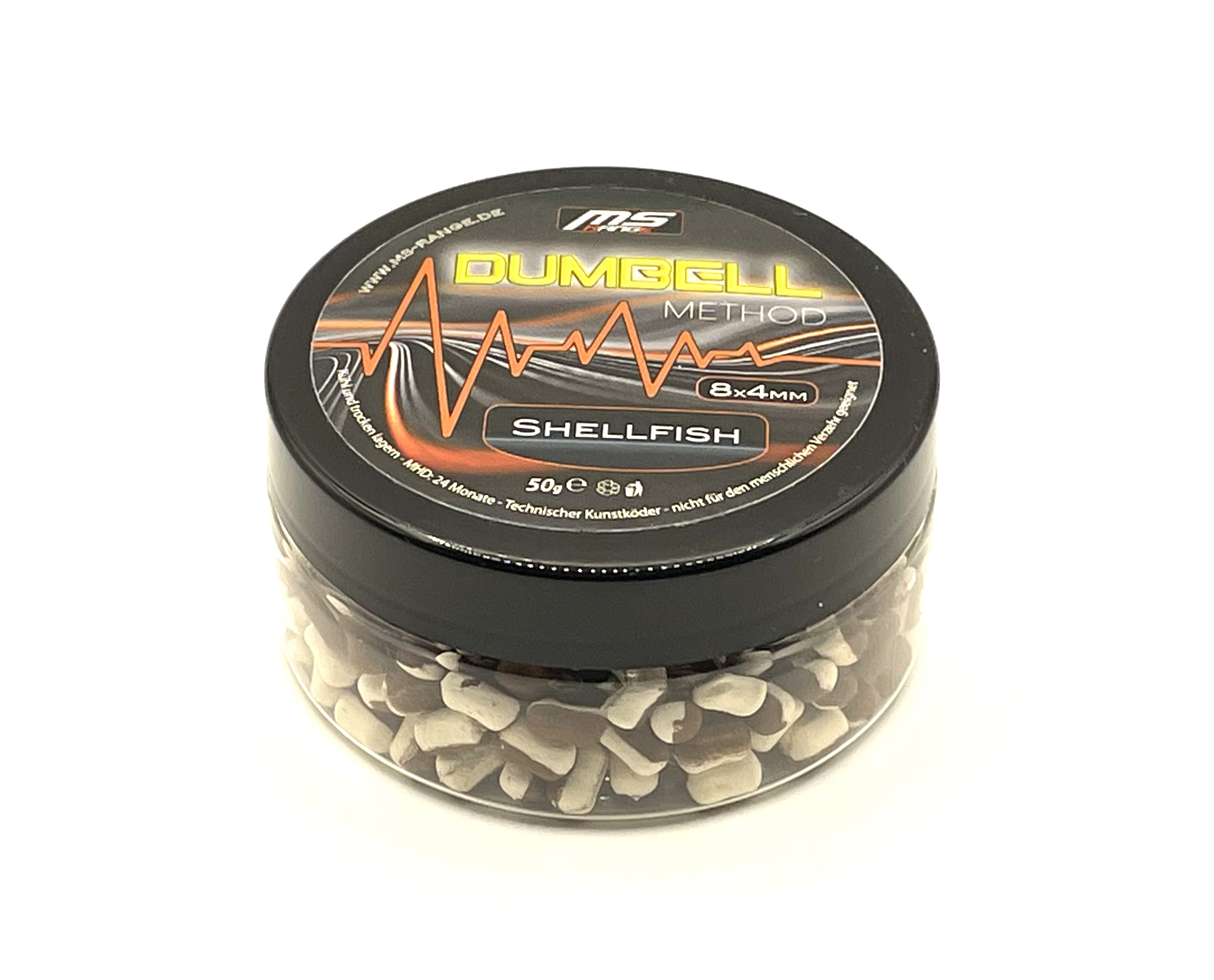 MS Range Dumbells; 8 x 4 mm; 50 gr.; Shellfish