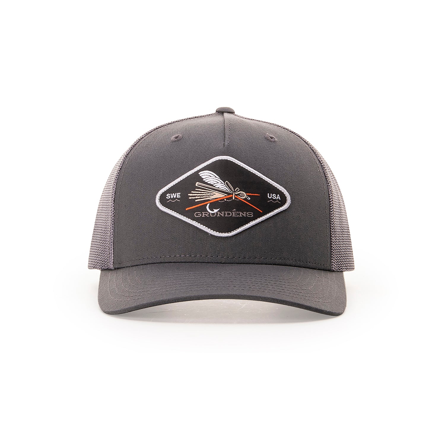 Grundens CC Hopper Trucker Cap Charcoal Grundens CC Hopper Trucker Cap Charcoal