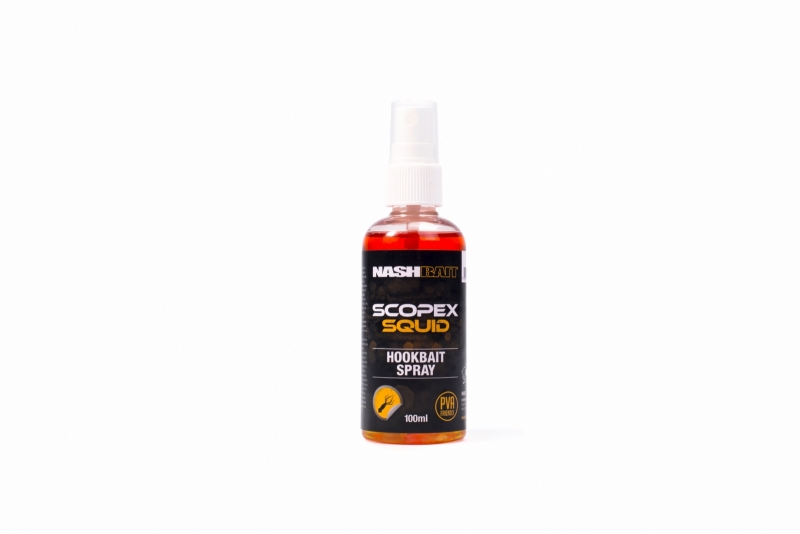 NashBait Scopex Squid Hookbait Spray; 100 ml