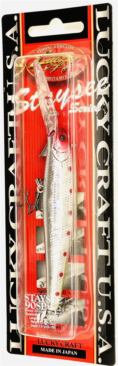 Lucky Craft Staysee 90 SP Deep Diving Minnow suspending, 91,5 mm, 12,5 g, 2,5-3 m, Nishiki