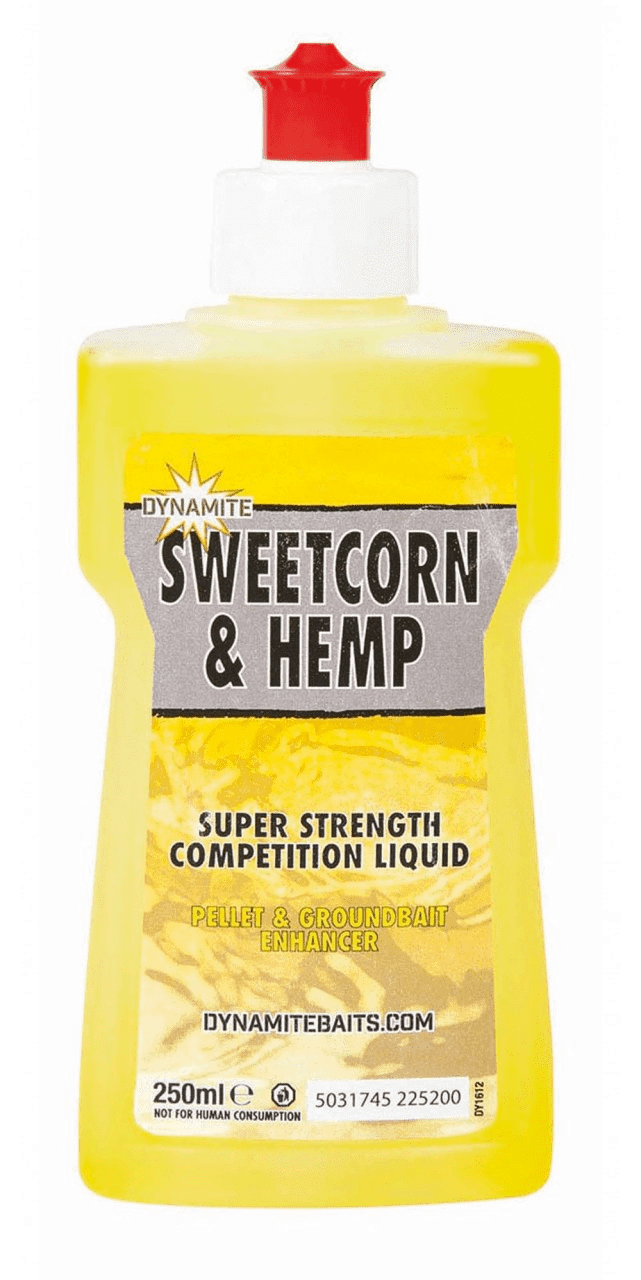 Dynamite Baits Xl Liquid; Sweetcorn & Hemp; 250 Ml