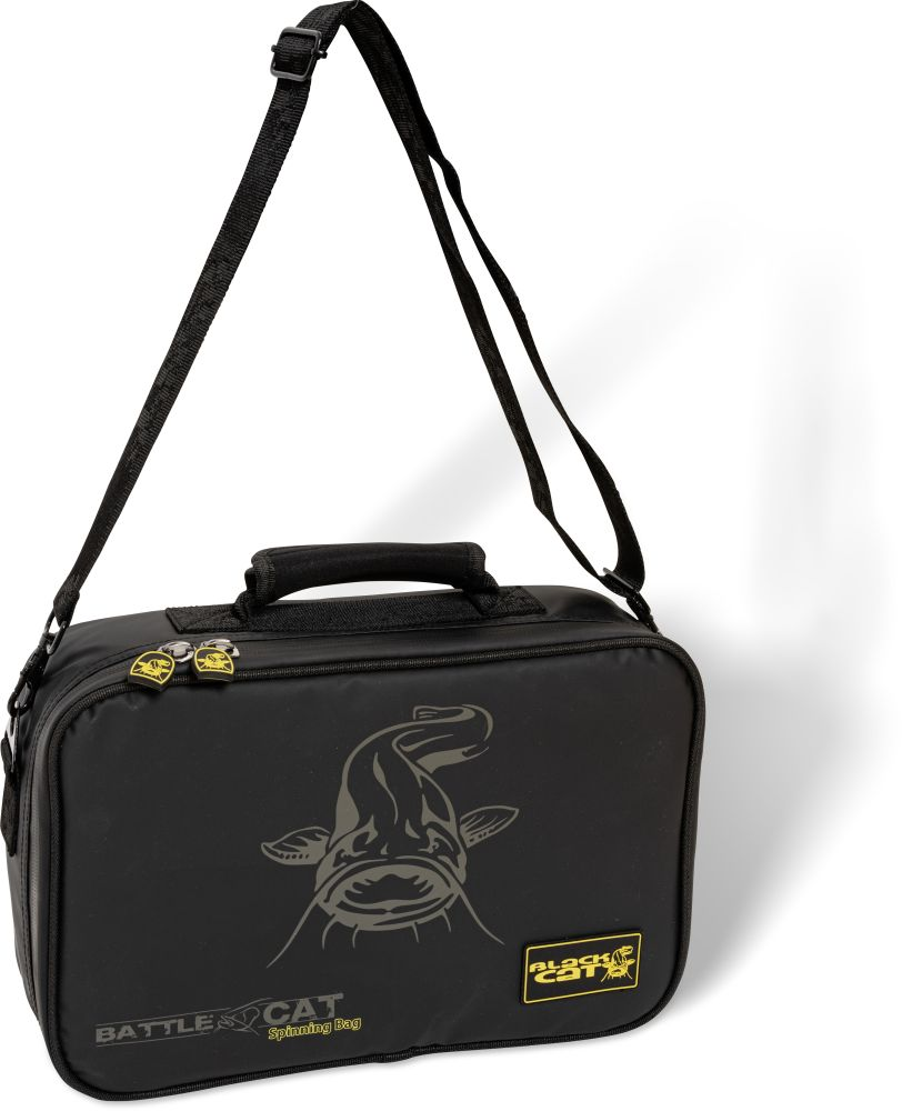 Black Cat Battle Cat Spinnködertasche 38cm 25cm 10cm Black Cat Battle Cat Spinnködertasche 38cm 25cm 10cm
