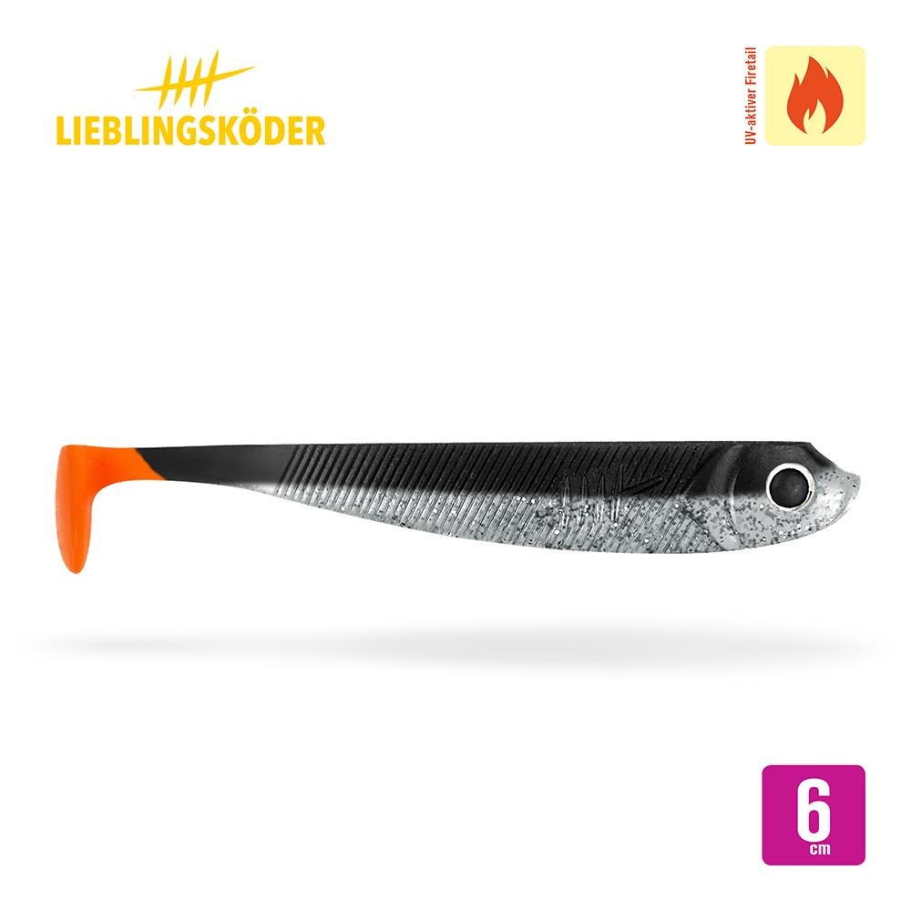 Lieblingsköder Black Shadow; 6 cm; Sonderfarbe