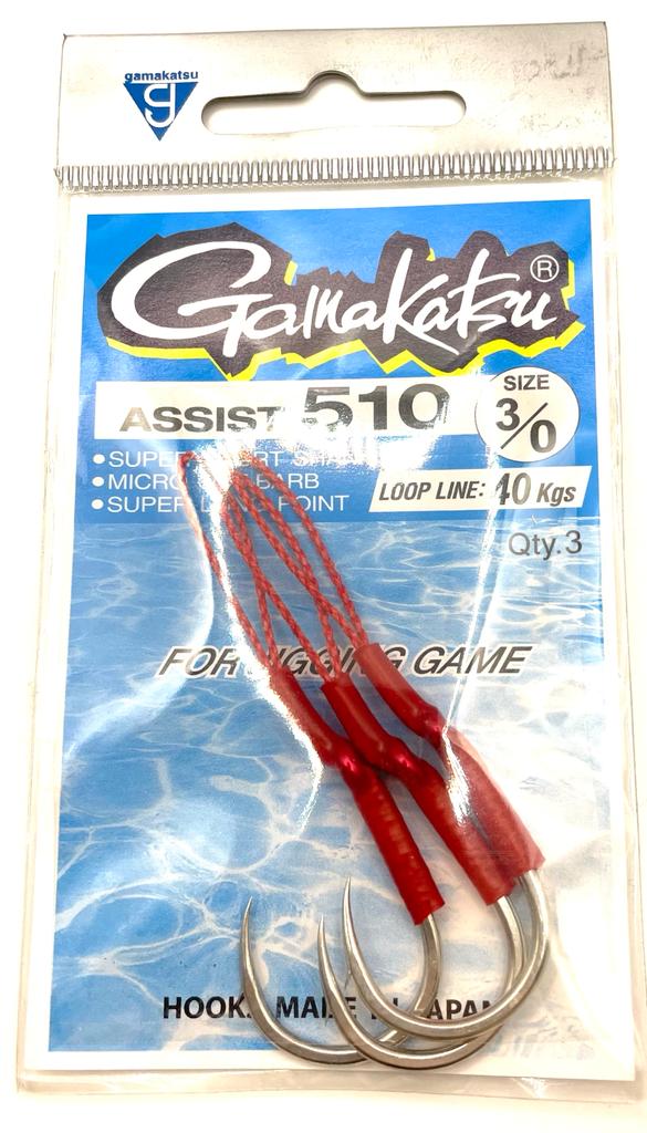 Gamakatsu Assist 510 Gr.3/0,  3 Stück