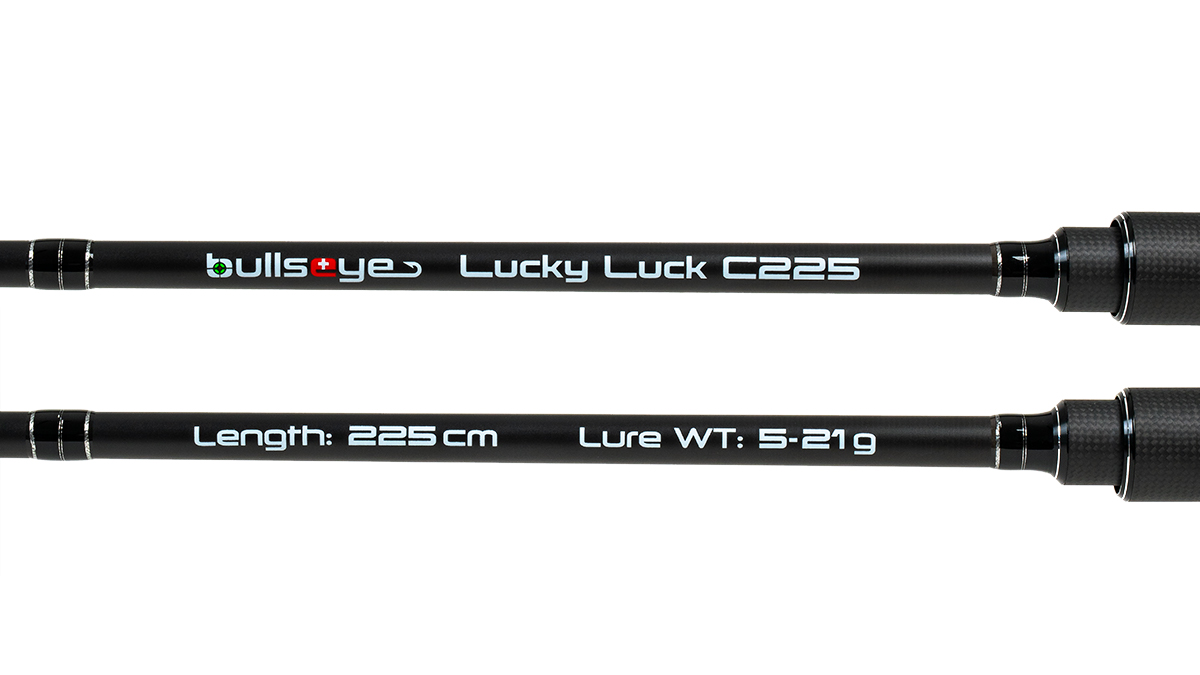 Bullseye Lucky Luck Cast; L: 2,55 m; Wg: 5 - 21 gr. Bullseye Lucky Luck Cast; L: 2,55 m; Wg: 5 - 21 gr.