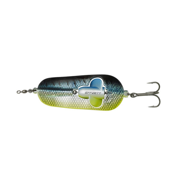 Effzett Rattlin' Spoon; 8 cm; 40 g Blue Chartreuse UV