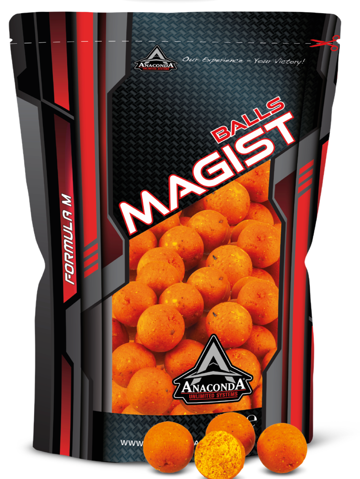 Anaconda Magist Balls; 1 kg Robin Red 16mm