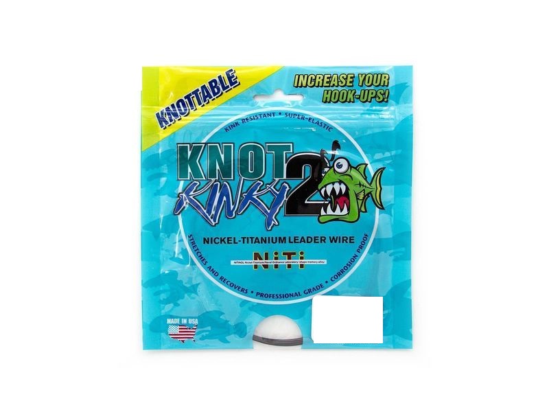 KNOT 2 KINKY SINGLE-STRAND NICKEL-TITANIUM-VORFACHMATERIAL; 4,5 m; 5,44 Kg.