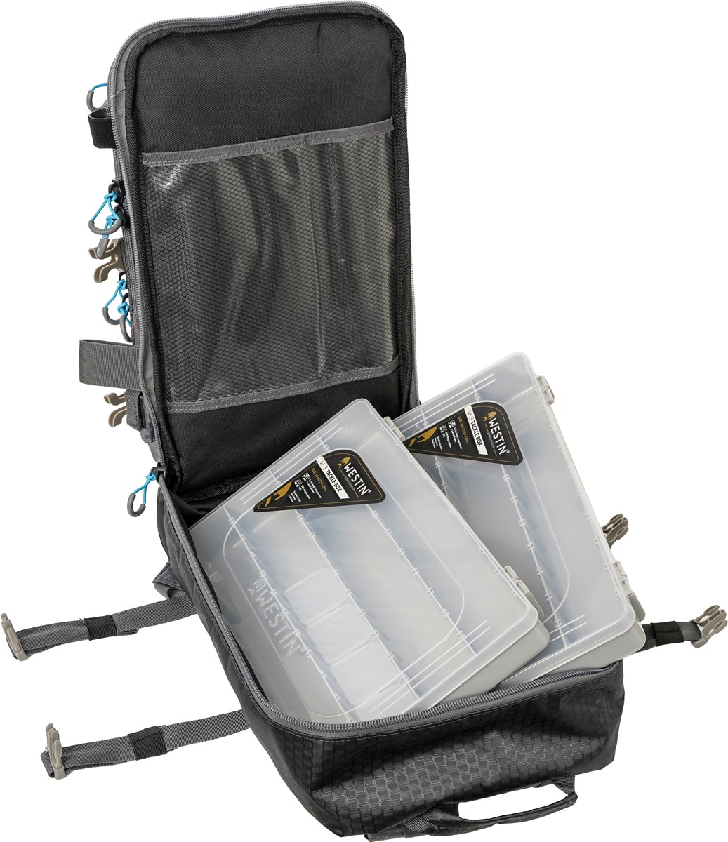 Westin W4 HD Backpack 2 Boxen L Titanium Black