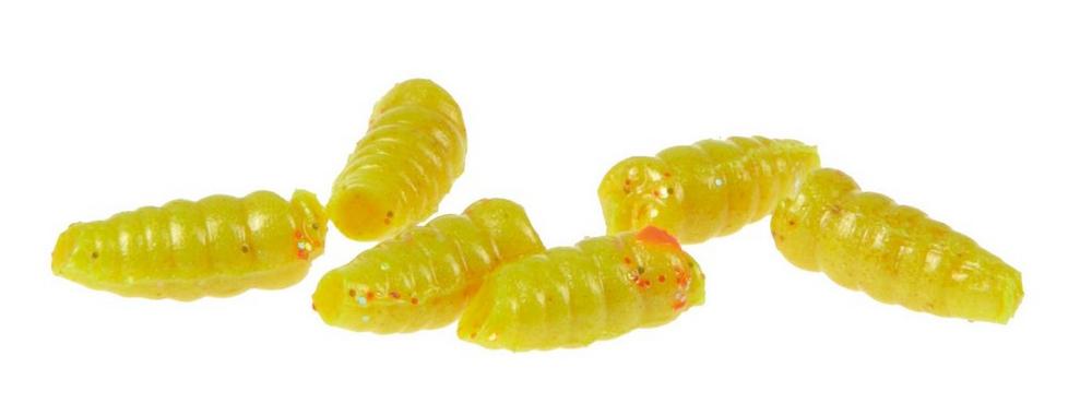 Berkley PowerBait® Maggot Gelb