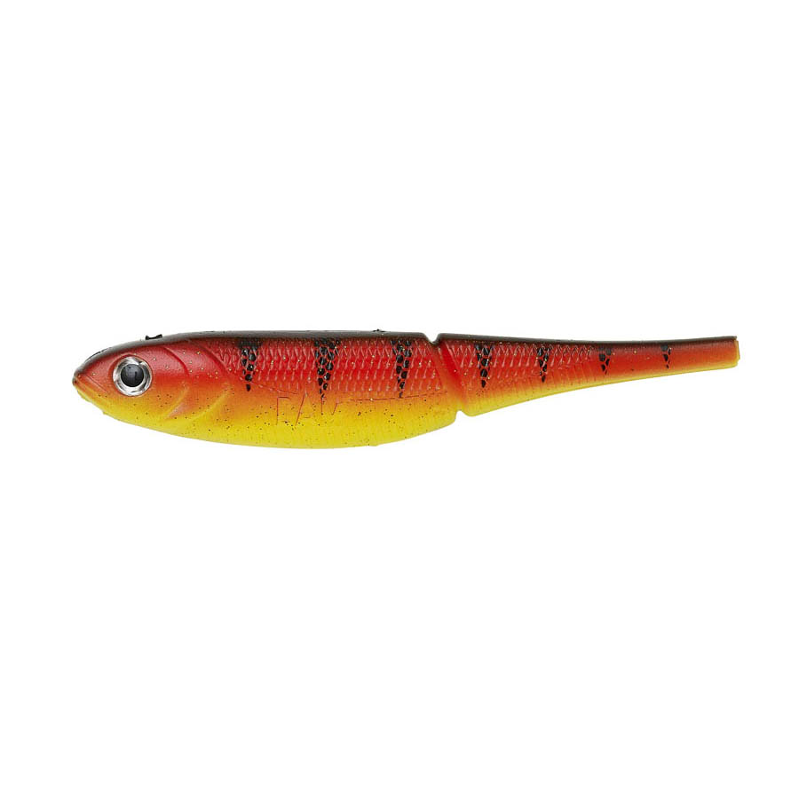 EFFZETT® PHTHALATE-FREE KICK-S MINNOW; Orange Perch; 31 gr.; 12 cm