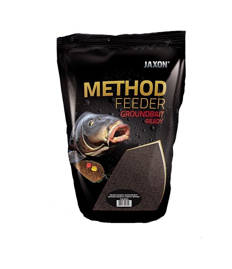 Jaxon Method Feeder Groundbait Ready; 750 g. Black Halibut