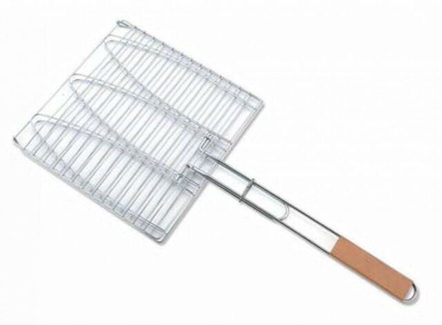 Behr Edelstahl Fischgriller; dreifach Behr Edelstahl Fischgriller; dreifach